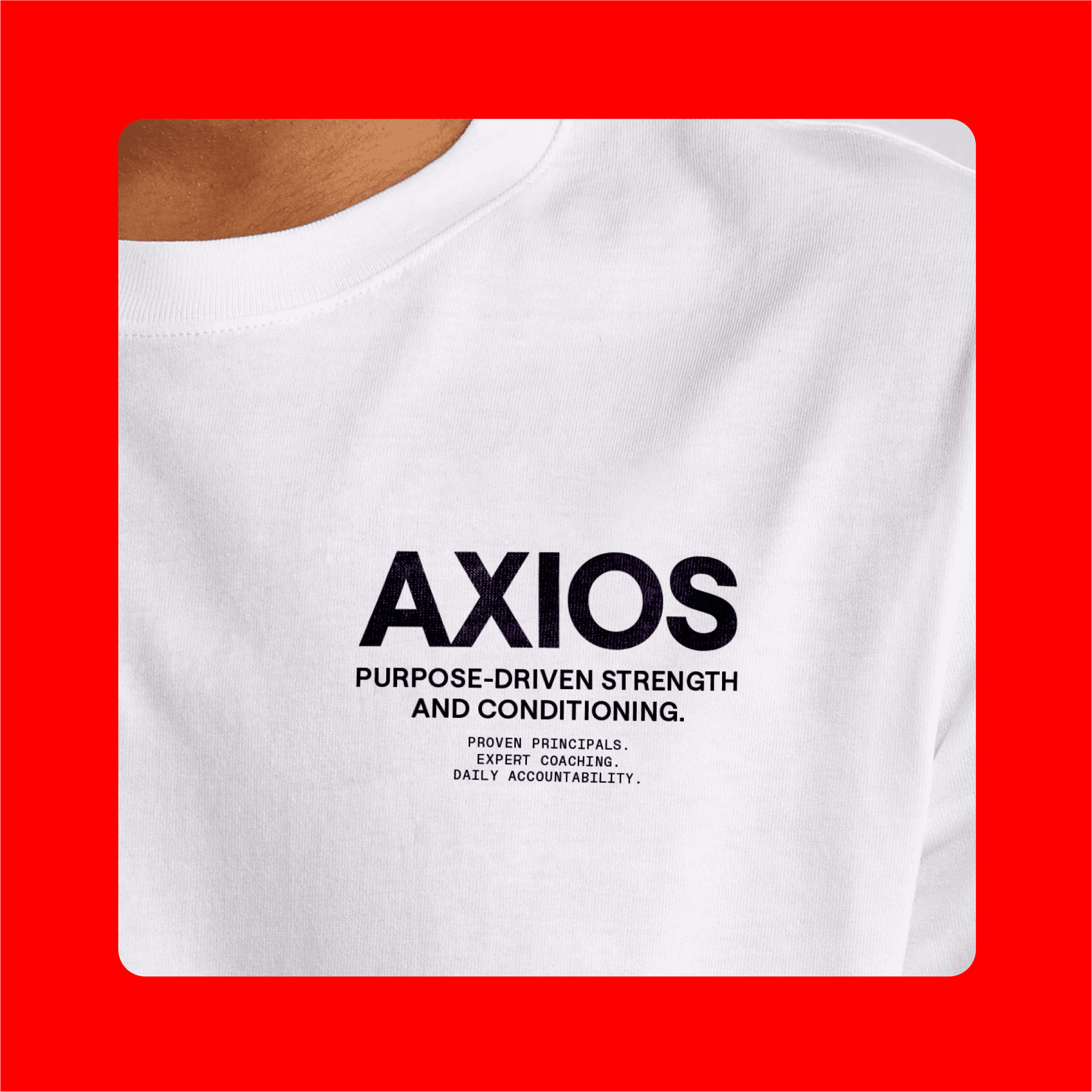 Axios branded t-shirt